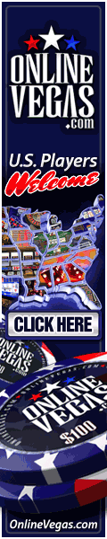 Play great Casino games at OnlineVegas.com