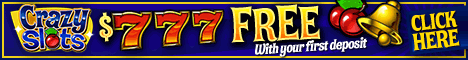 CrazySlots.com Online Casino!