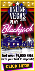 Play Blackjack at OnlineVegas.com