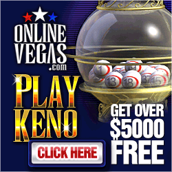 Play Keno at OnlineVegas.com